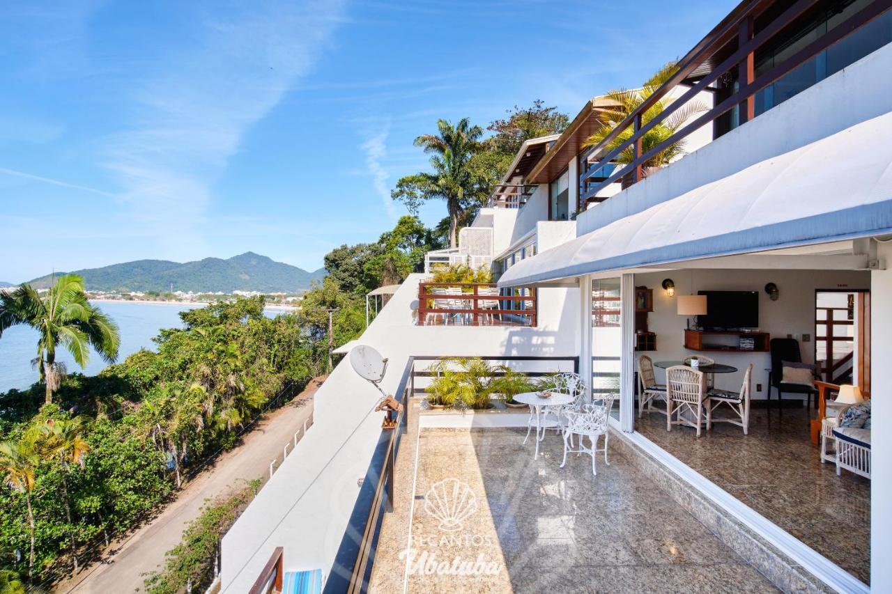 Frente Pro Mar, Linda Vista, Com Piscina E 2 Suites, No Centro De Ubatuba, Recanto 4