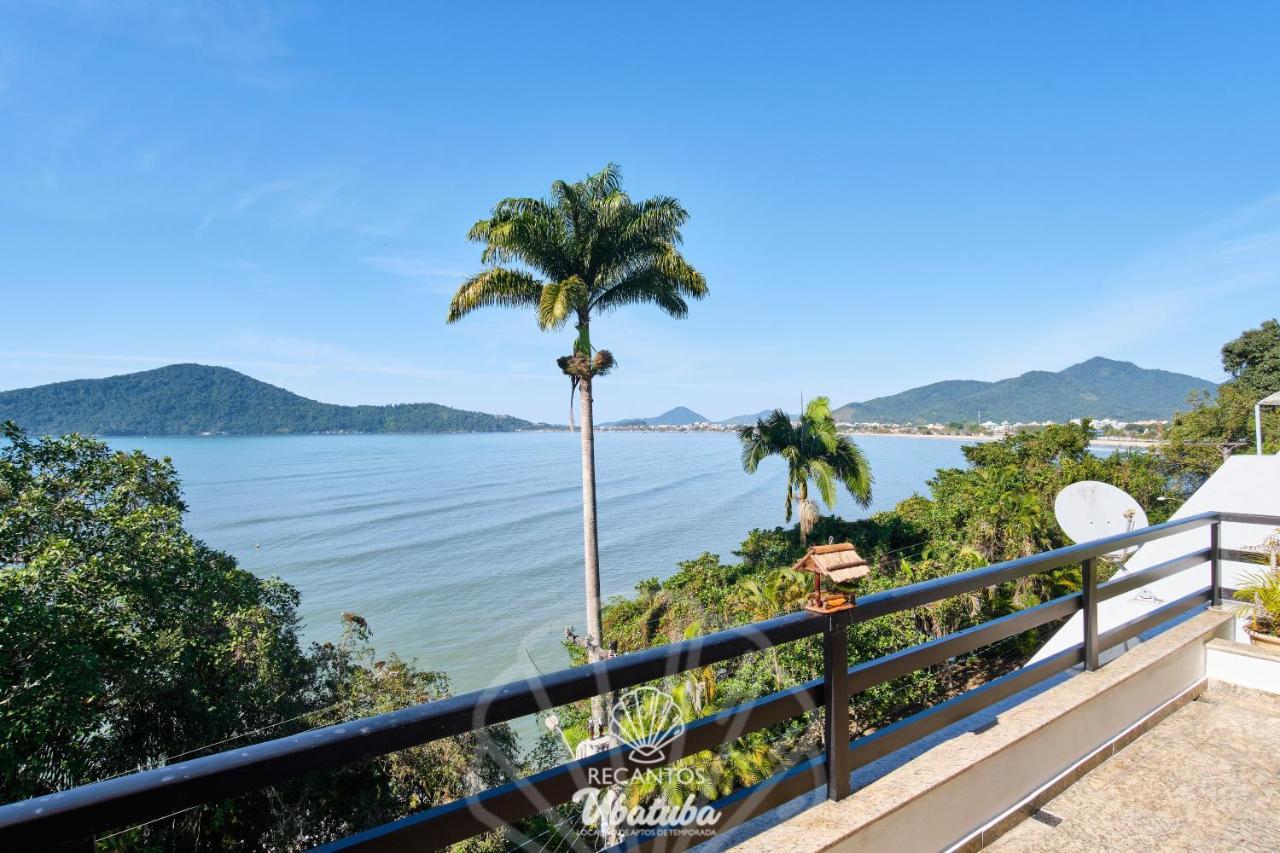Frente Pro Mar, Linda Vista, Com Piscina E 2 Suites, No Centro De Ubatuba, Recanto 4 Apartamento Ubatuba