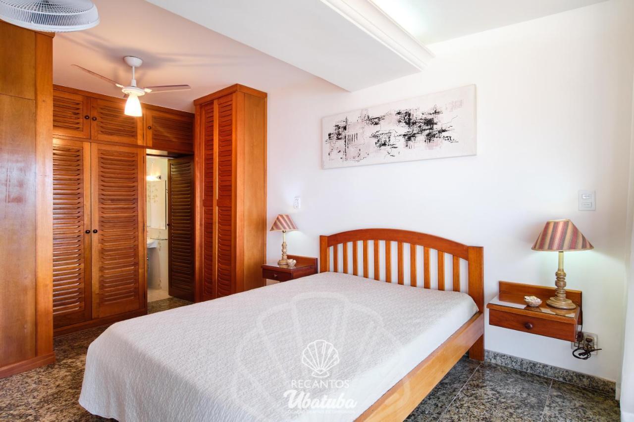 Frente Pro Mar, Linda Vista, Com Piscina E 2 Suites, No Centro De Ubatuba, Recanto 4 *