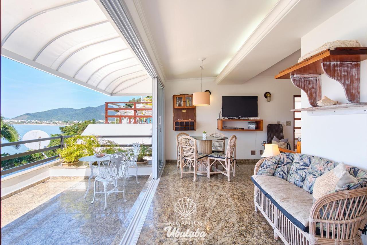 Frente Pro Mar, Linda Vista, Com Piscina E 2 Suites, No Centro De Ubatuba, Recanto 4 Ubatuba